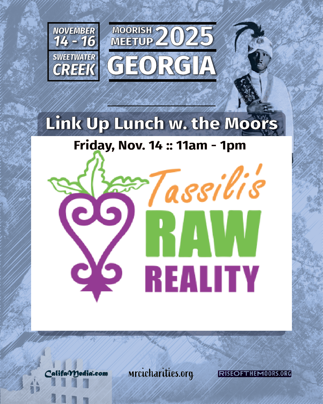 Limited Seating at Tassili's so dining in the park.