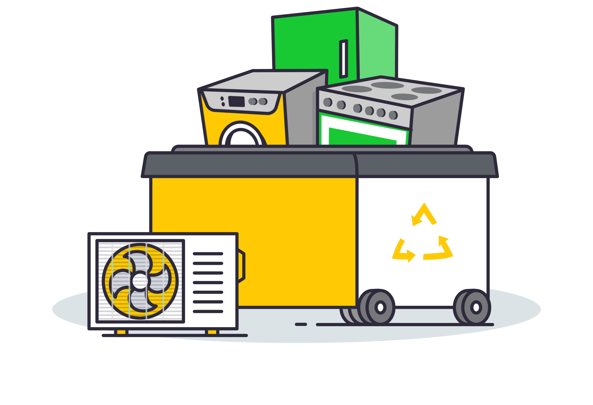 Appliance removal Beech grove