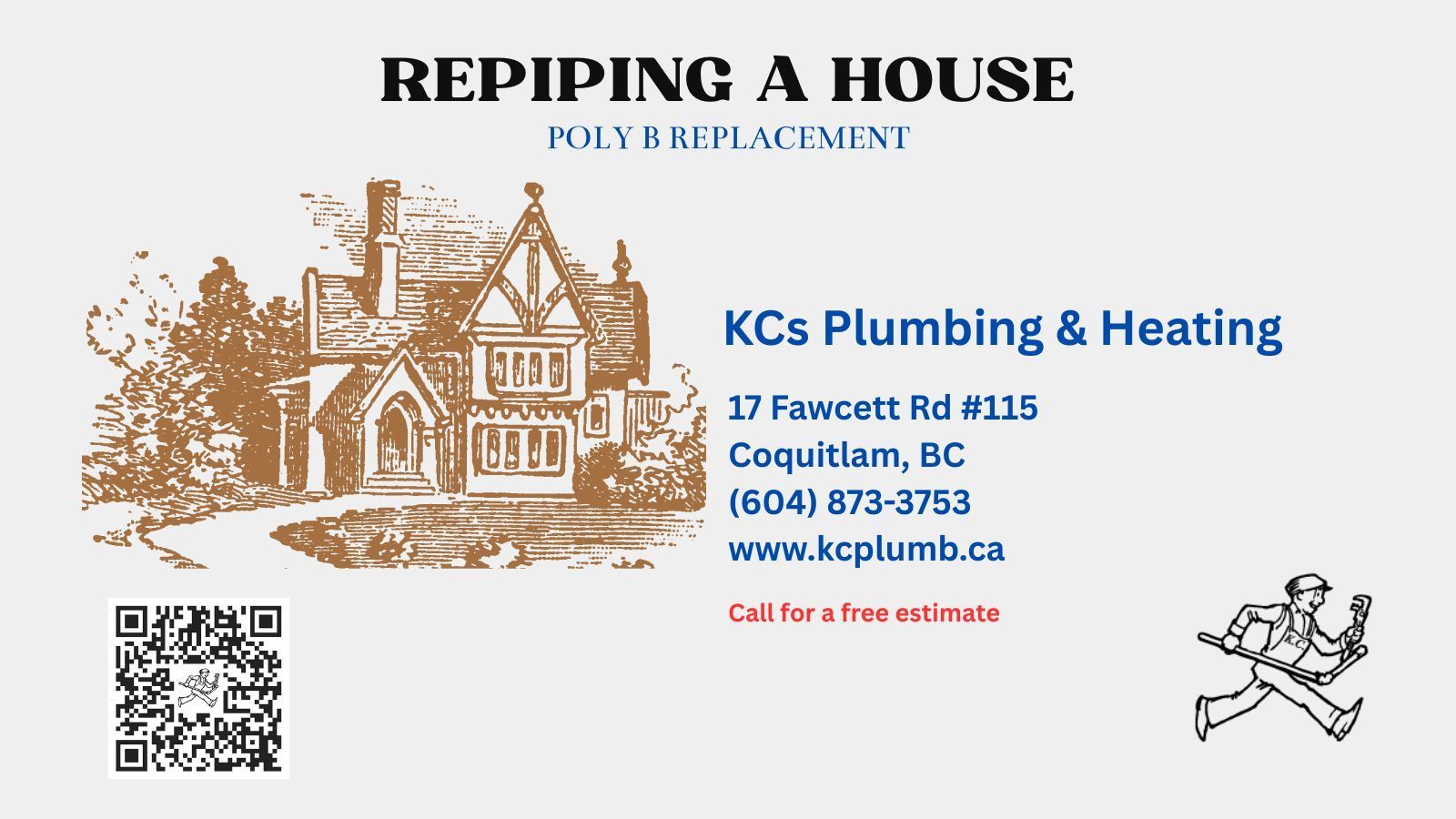 repiping a house