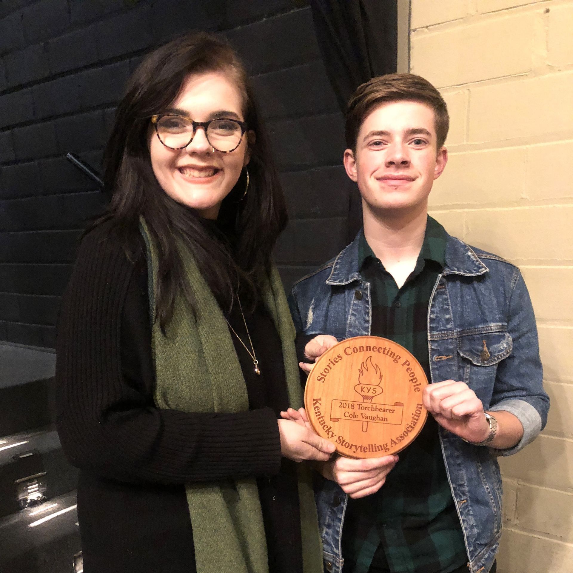 Hilarie Spangler and Cole Vaughan