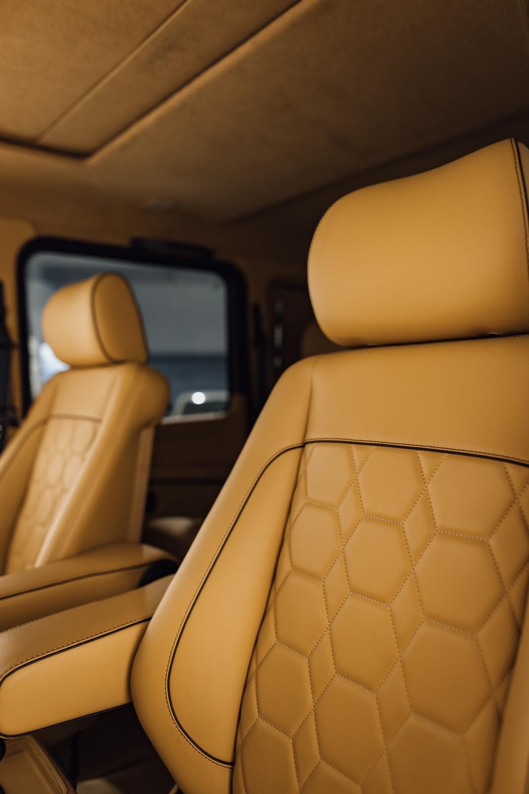 MB G-Wagon, custom interior design 