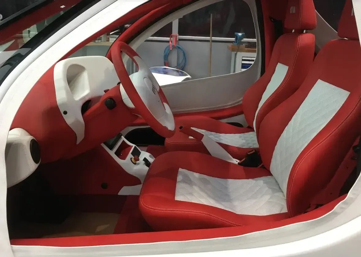 Riva eCar, Prototype, Interior Design