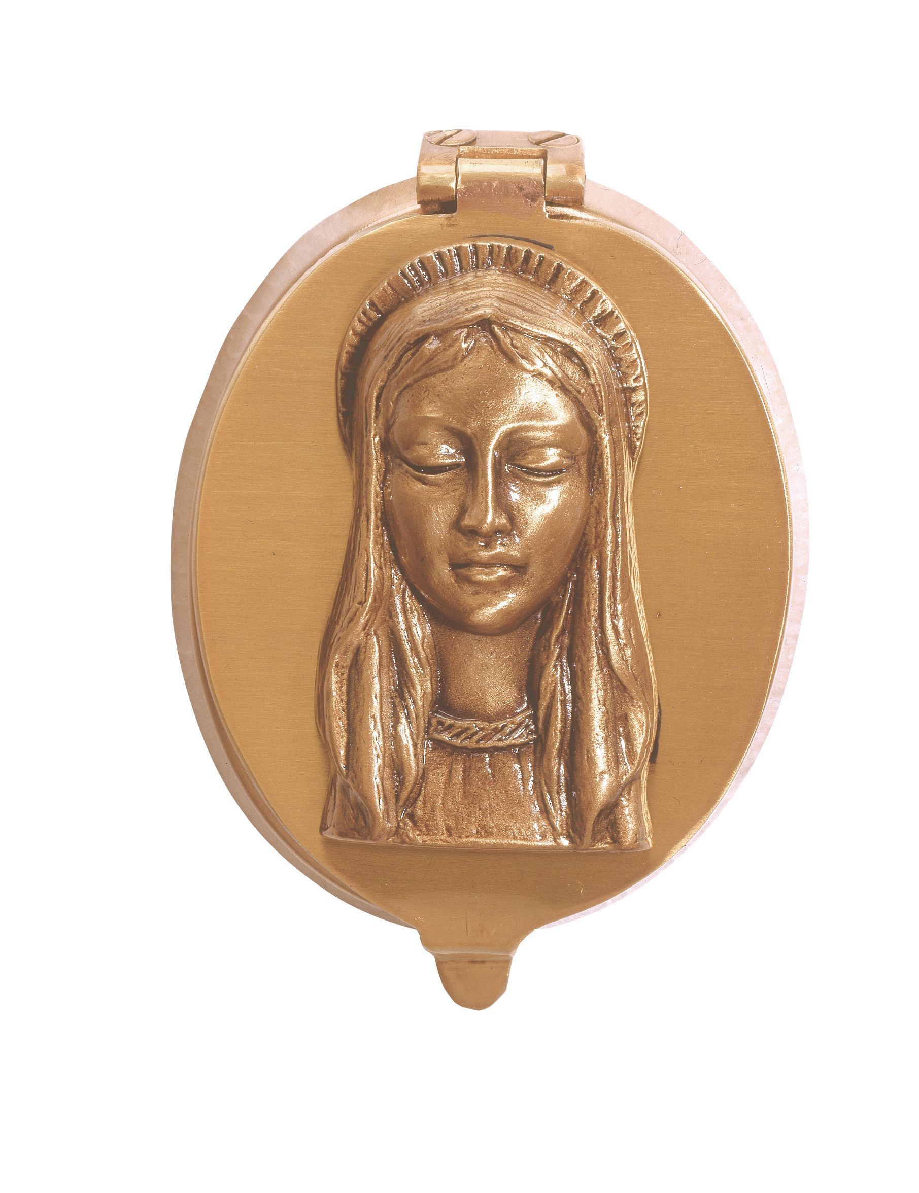 Cornice in bronzo madonna