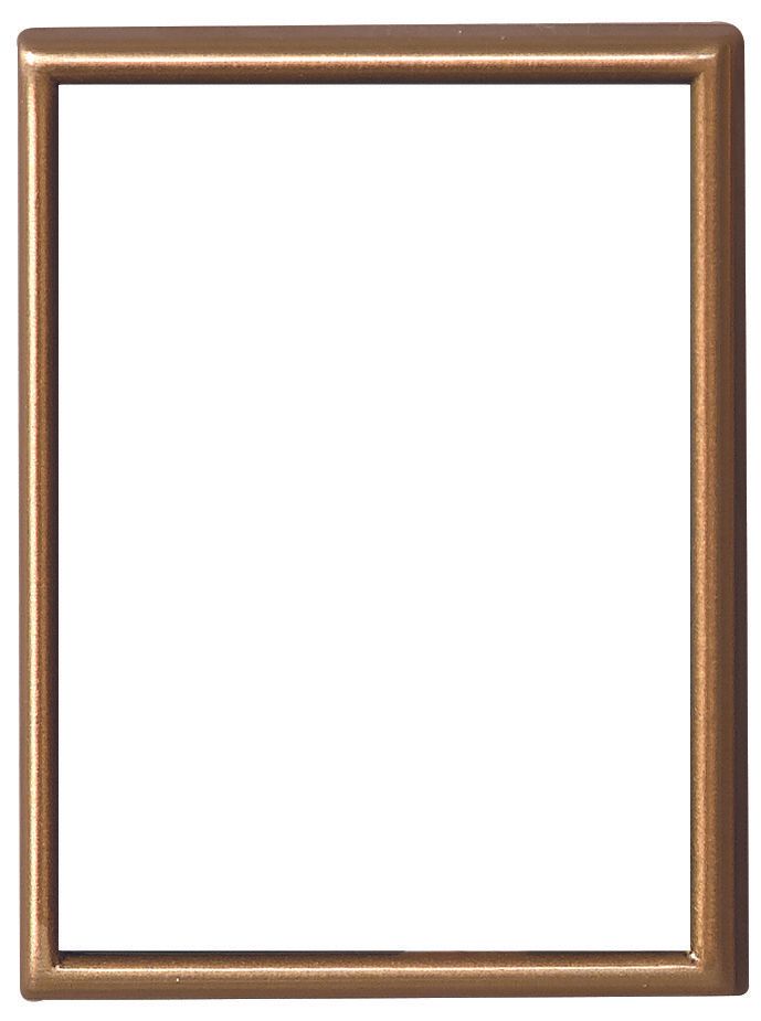 Cornice in bronzo rettangolare