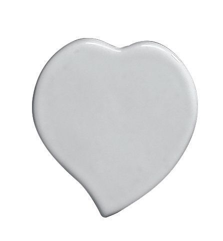 Placca cuore punta a sinistra