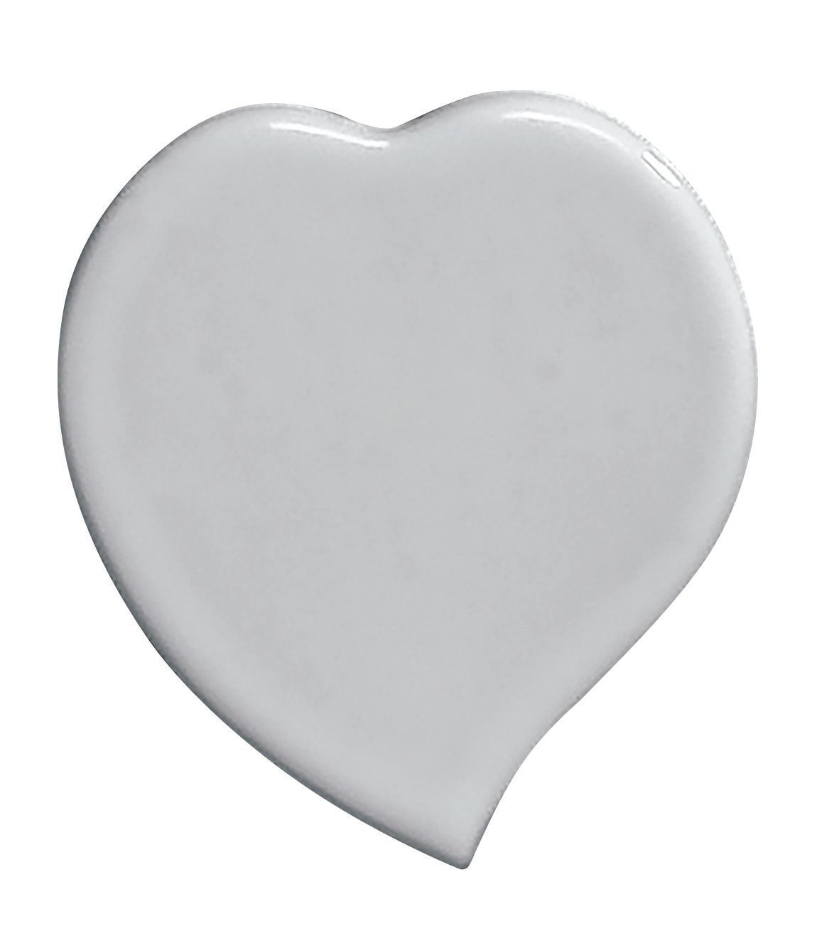 Placca cuore punta a destra