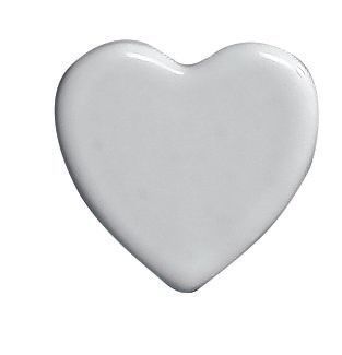 Placca cuore bombata