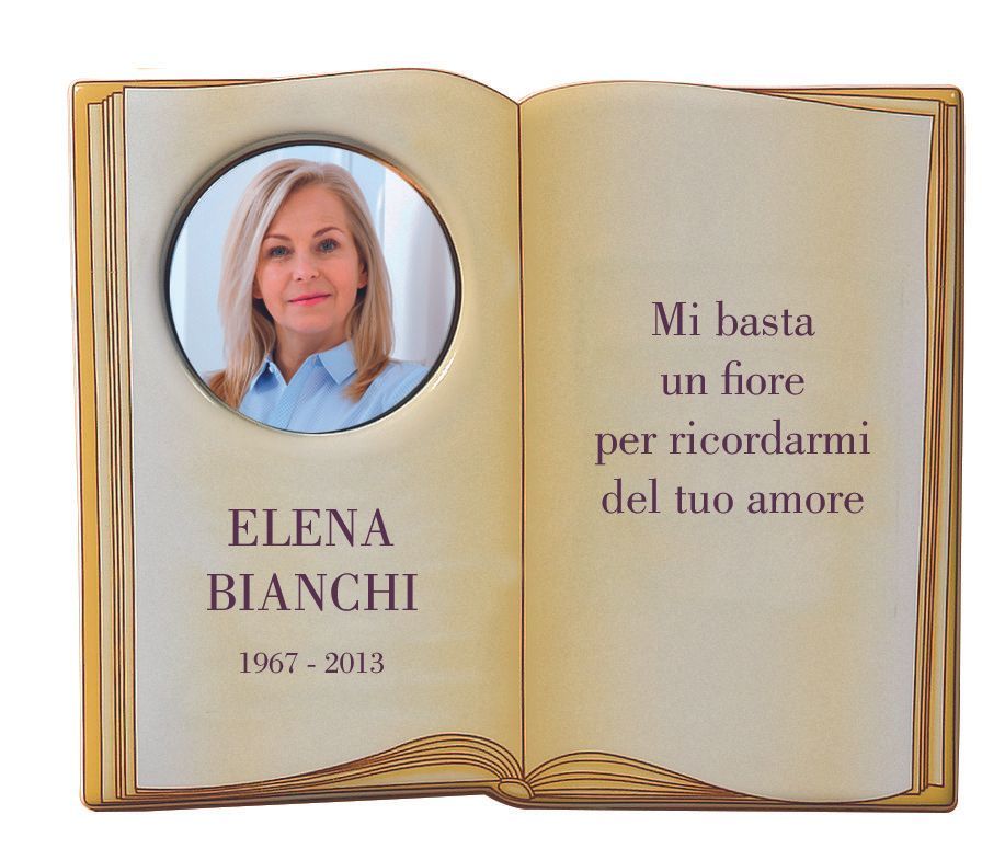Libro Design intarsio tonda