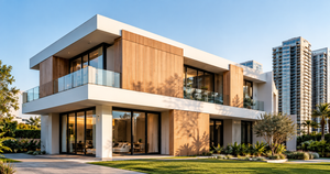 Modern residential property on the Gold Coast