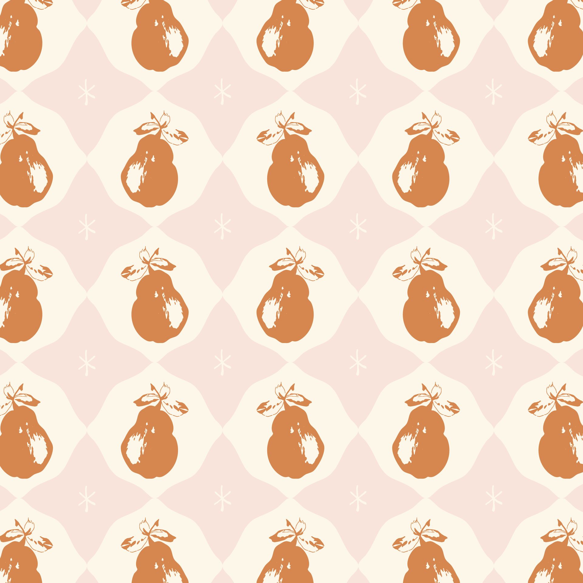 Poire Magic pattern in autumn