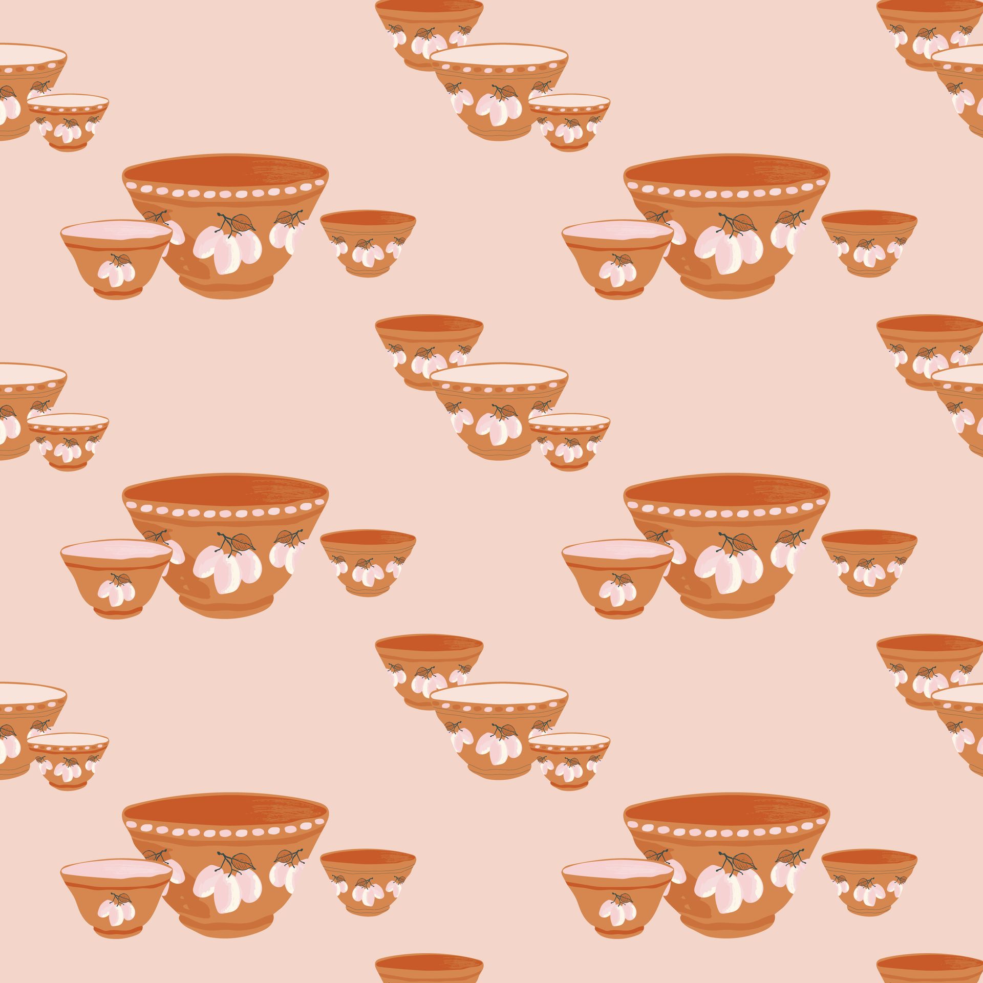 Plum Pudding pattern in autumn