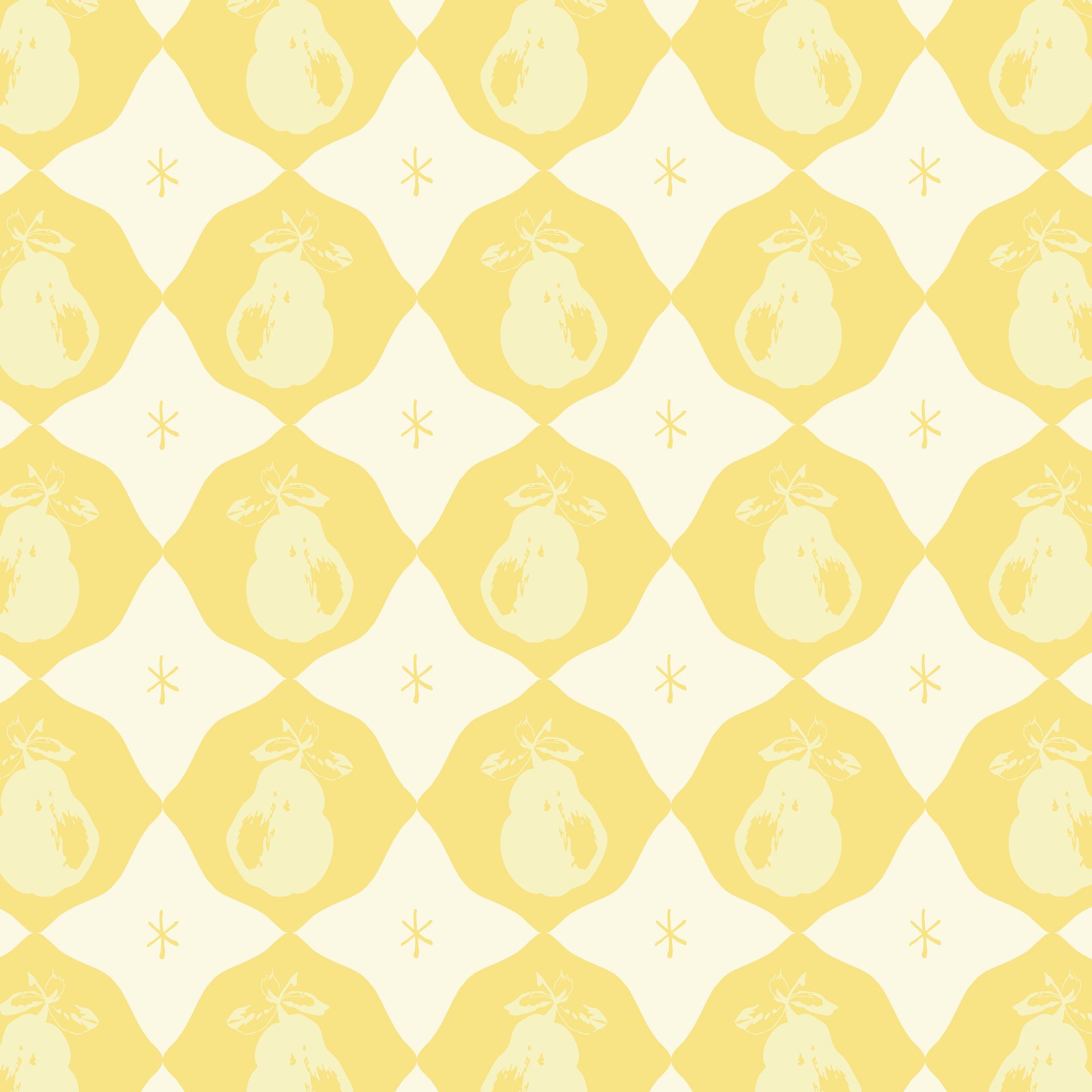 Poire Magic pattern in harvest