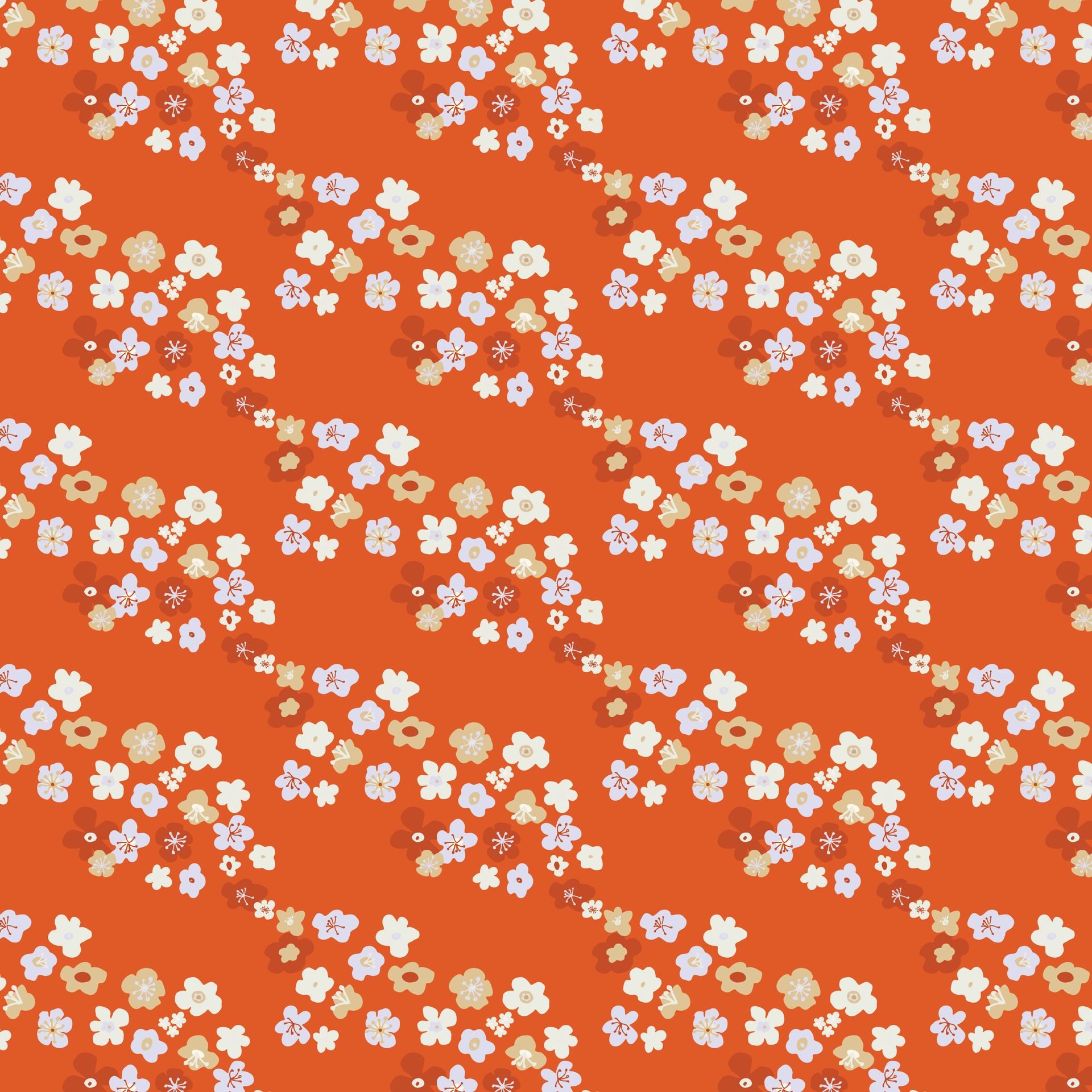 Early Blossoms pattern in holiday