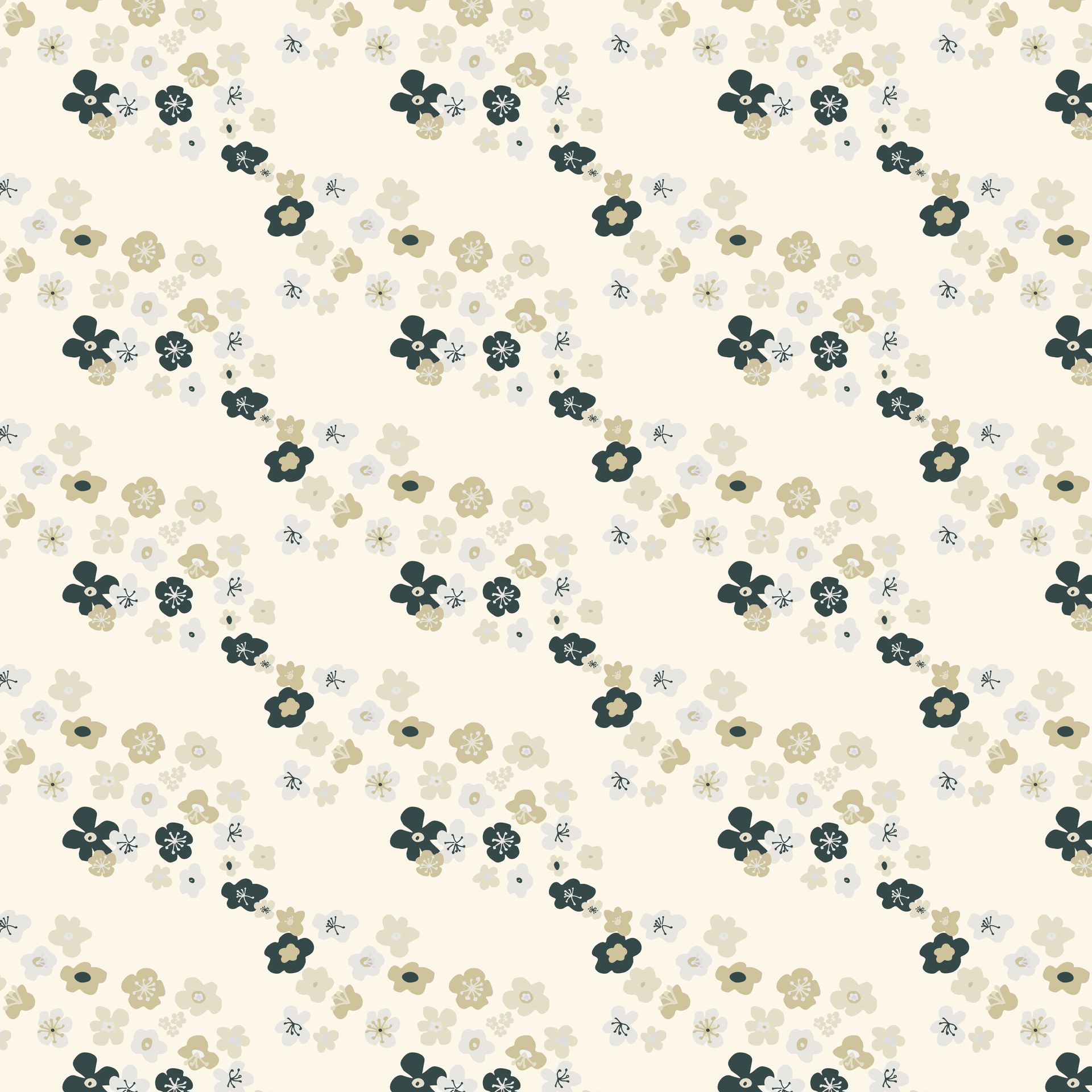 Early Blossoms pattern in winter