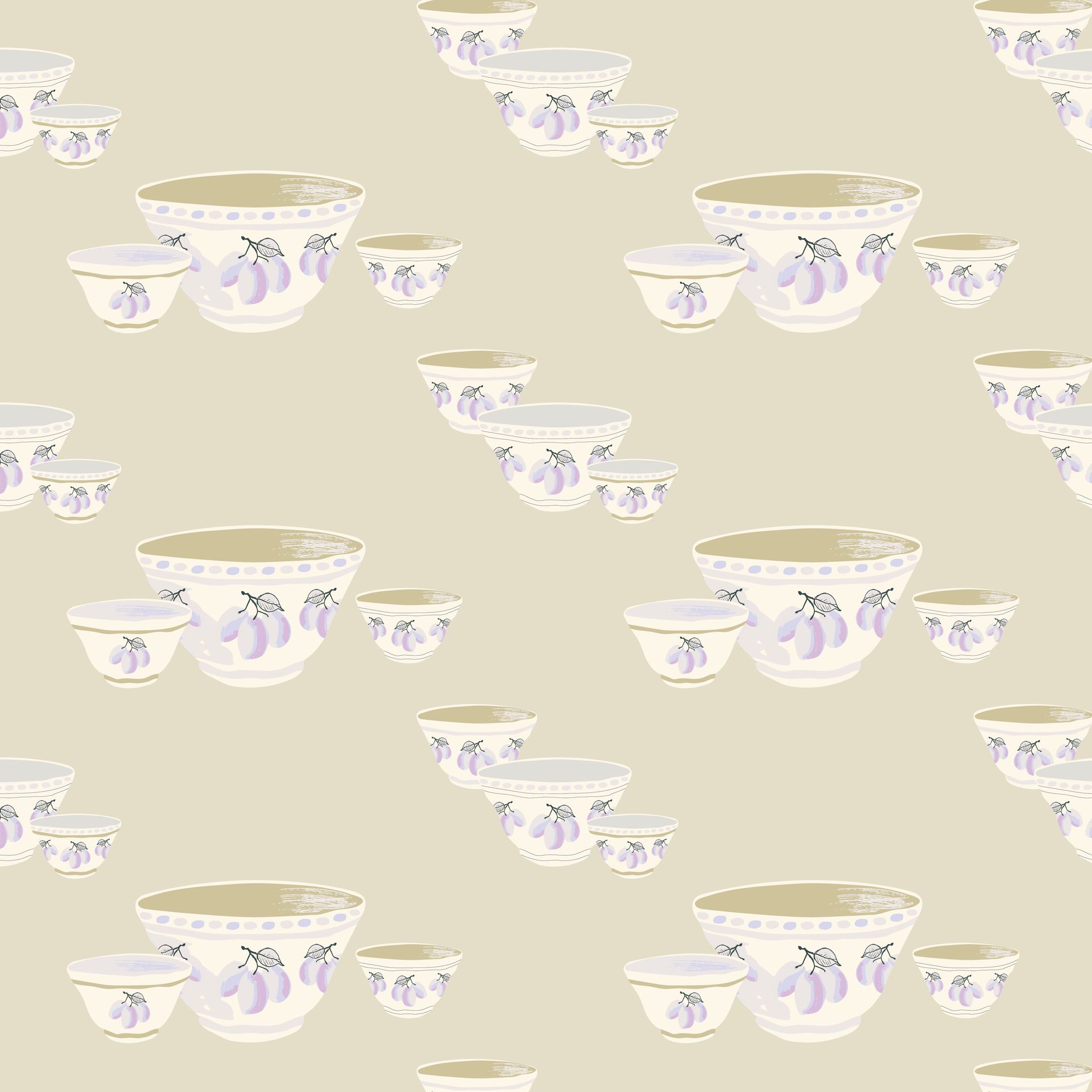 Poire Magic pattern in winter