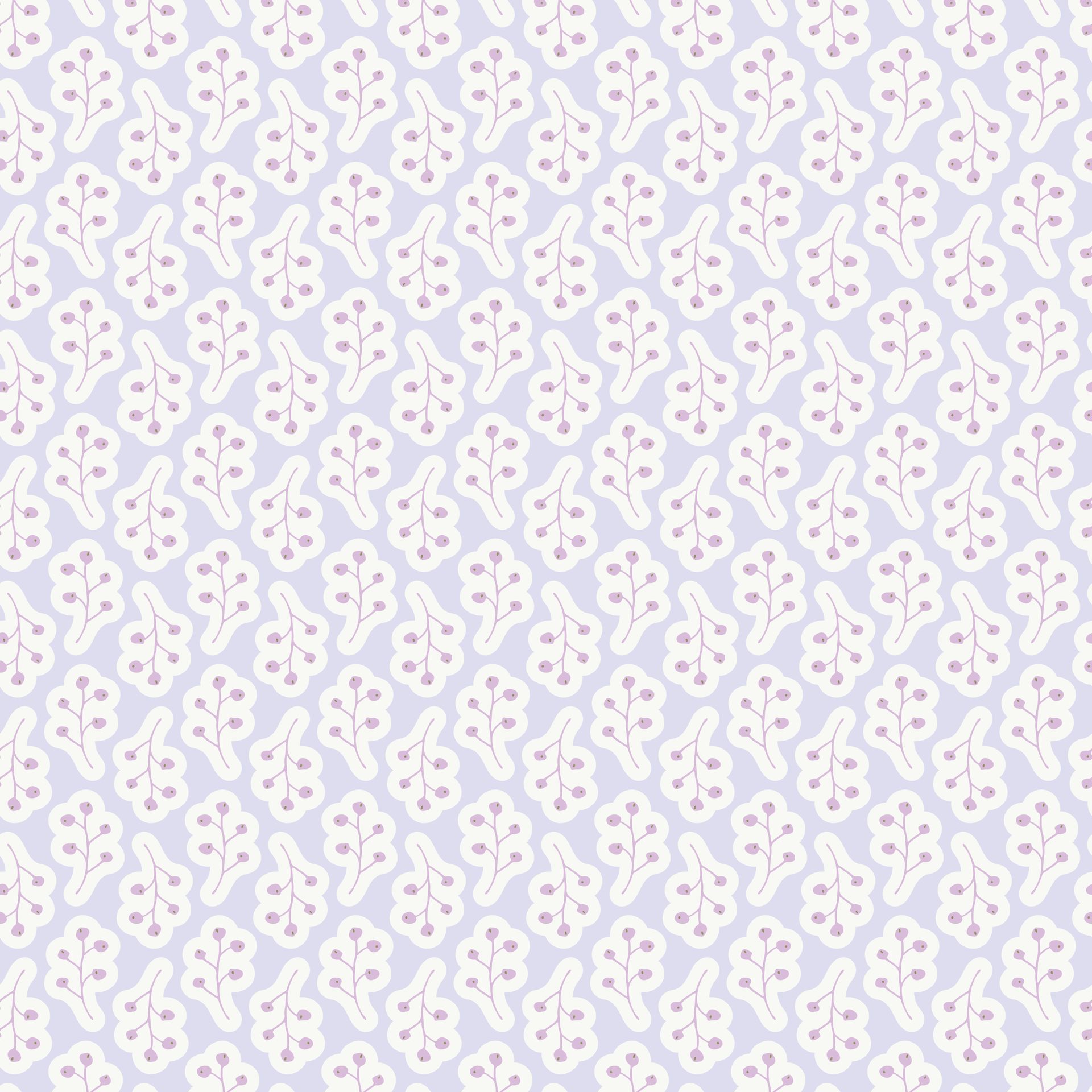 Shore Berries pattern in dawn