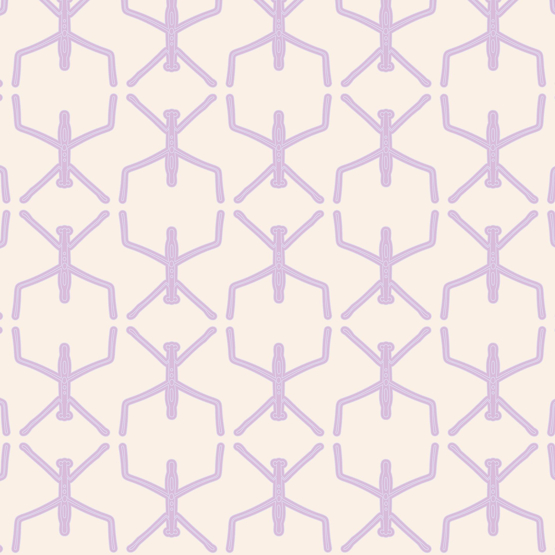 Waterbug Dance pattern in dawn