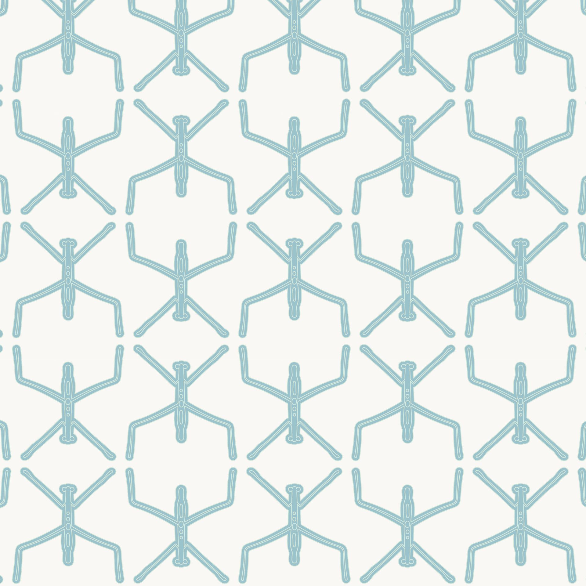 Waterbug Dance pattern in high noon