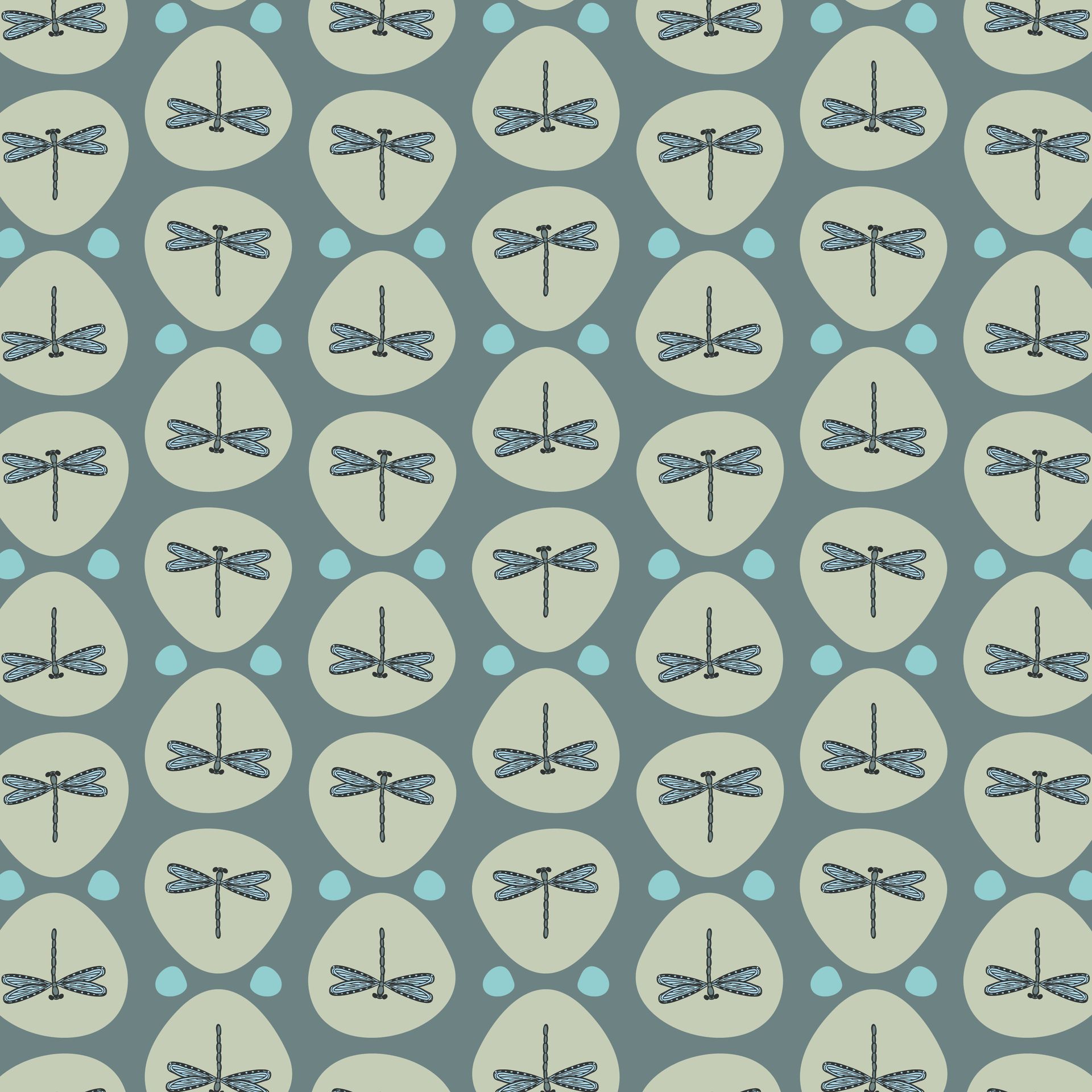 Song of the Dragonflies pattern in high noon