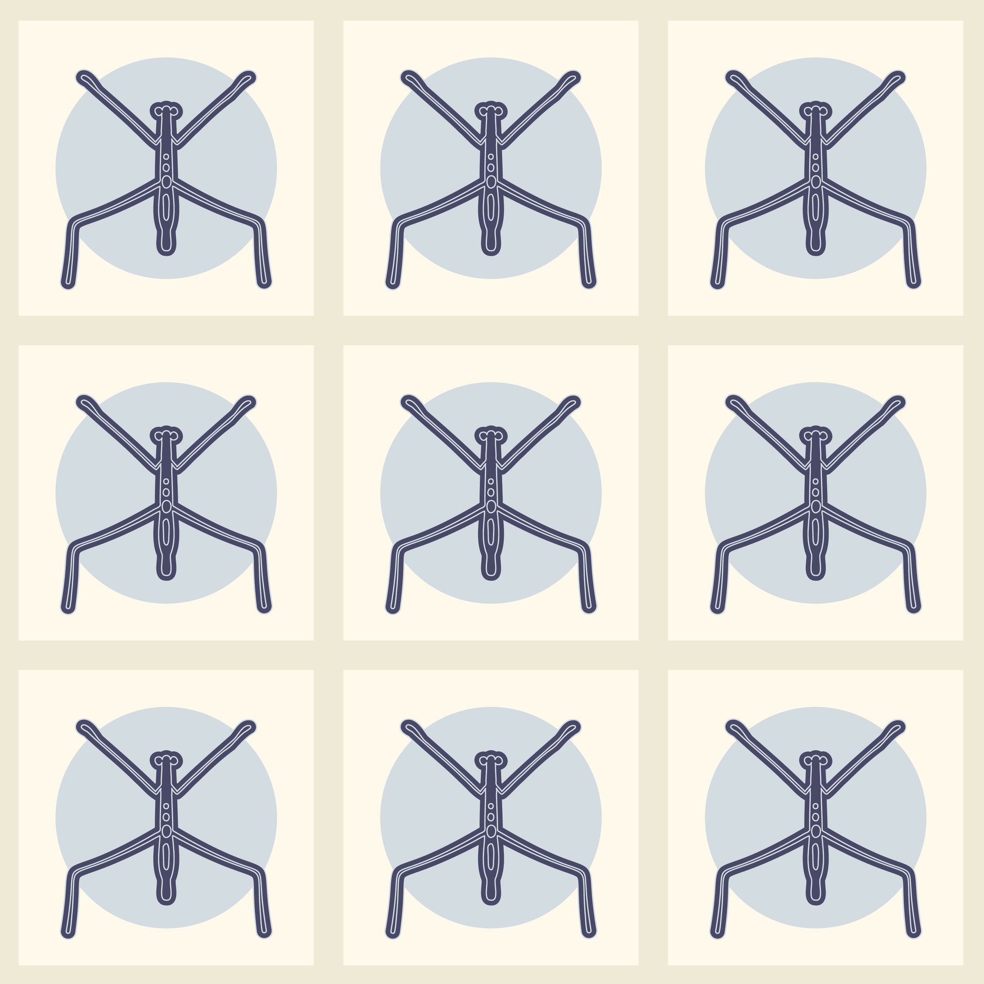 Moon Bug pattern in moonlight