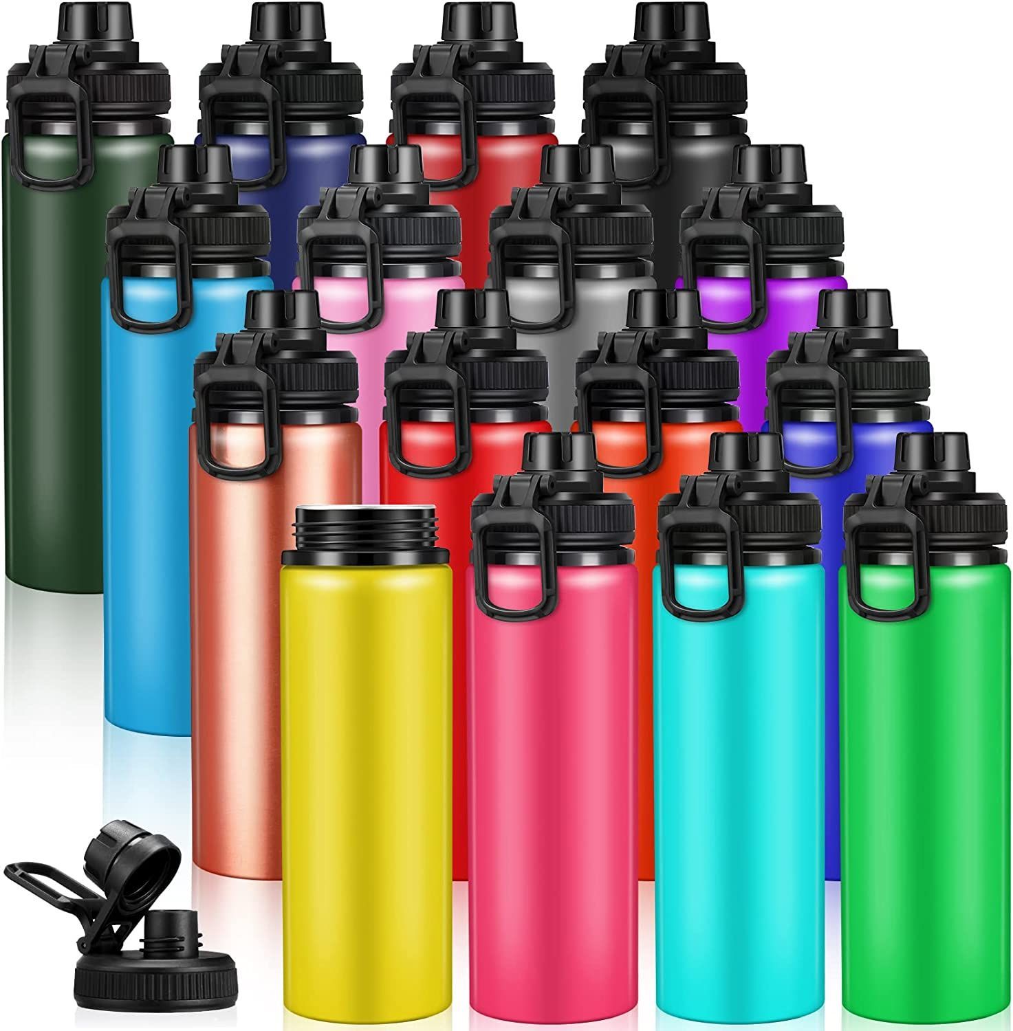 22 oz Vacuum Insulated Water Bottles