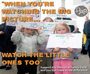 Memorial Family Fund appeal banner