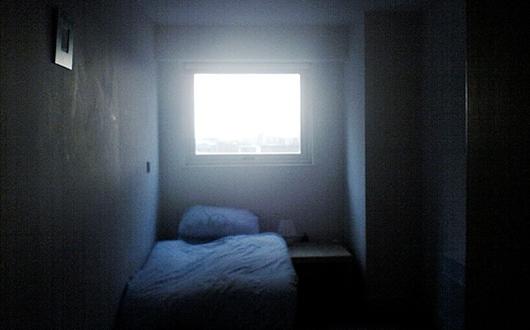 Empty prison cell