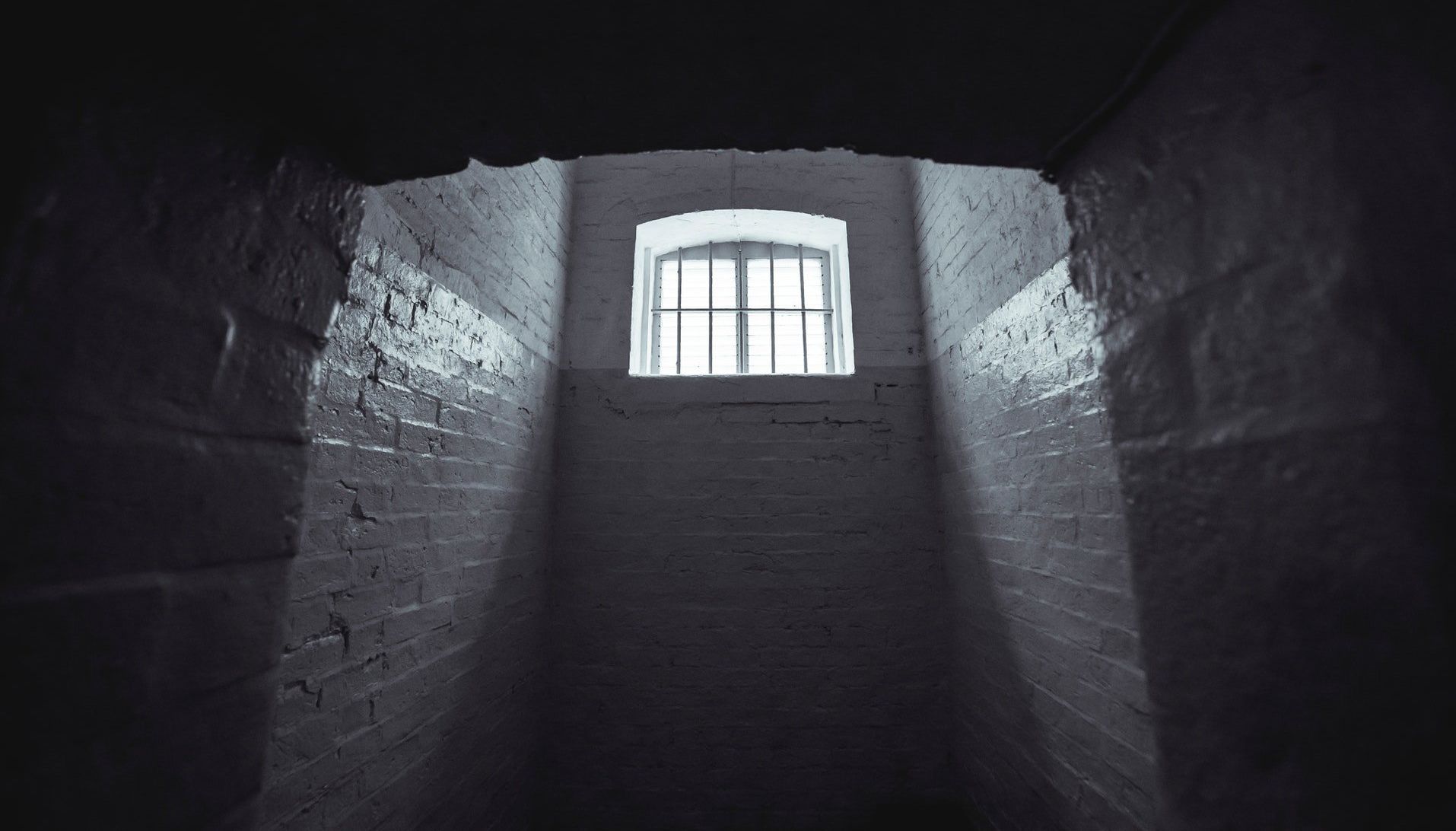 dark prison cell