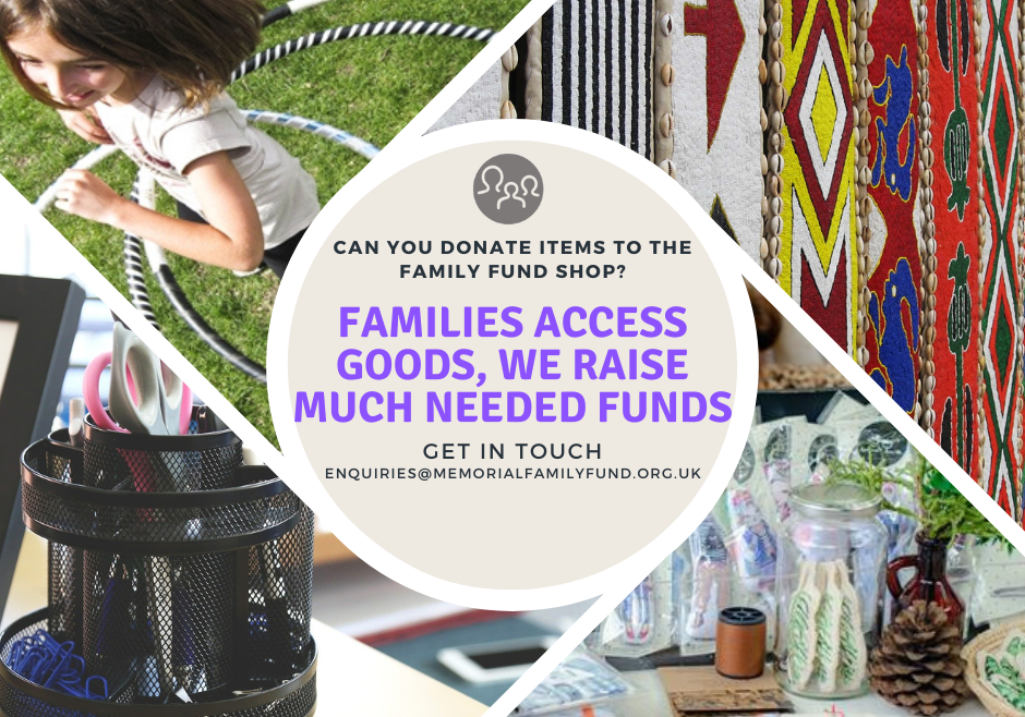 Family Fund shop appeal banner