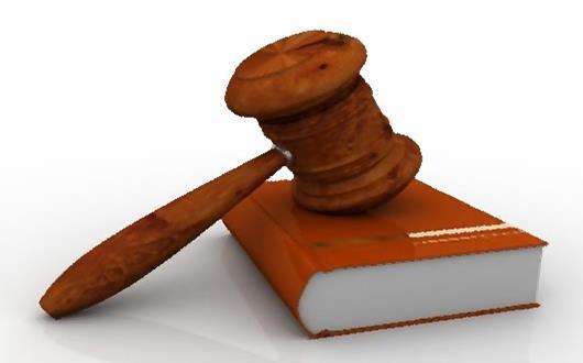 court hammer and book