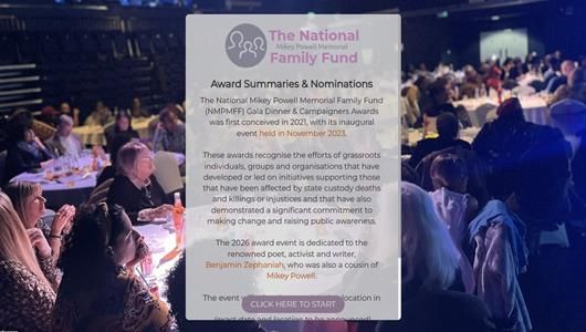 Awards nomination form