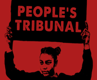 People's Tribunal event banner