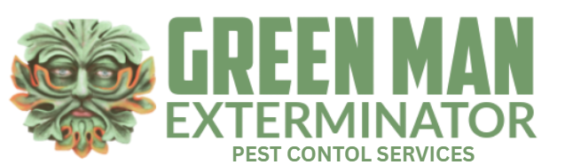 Green Man Exterminator Logo