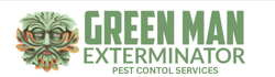 Green Man Exterminator Logo