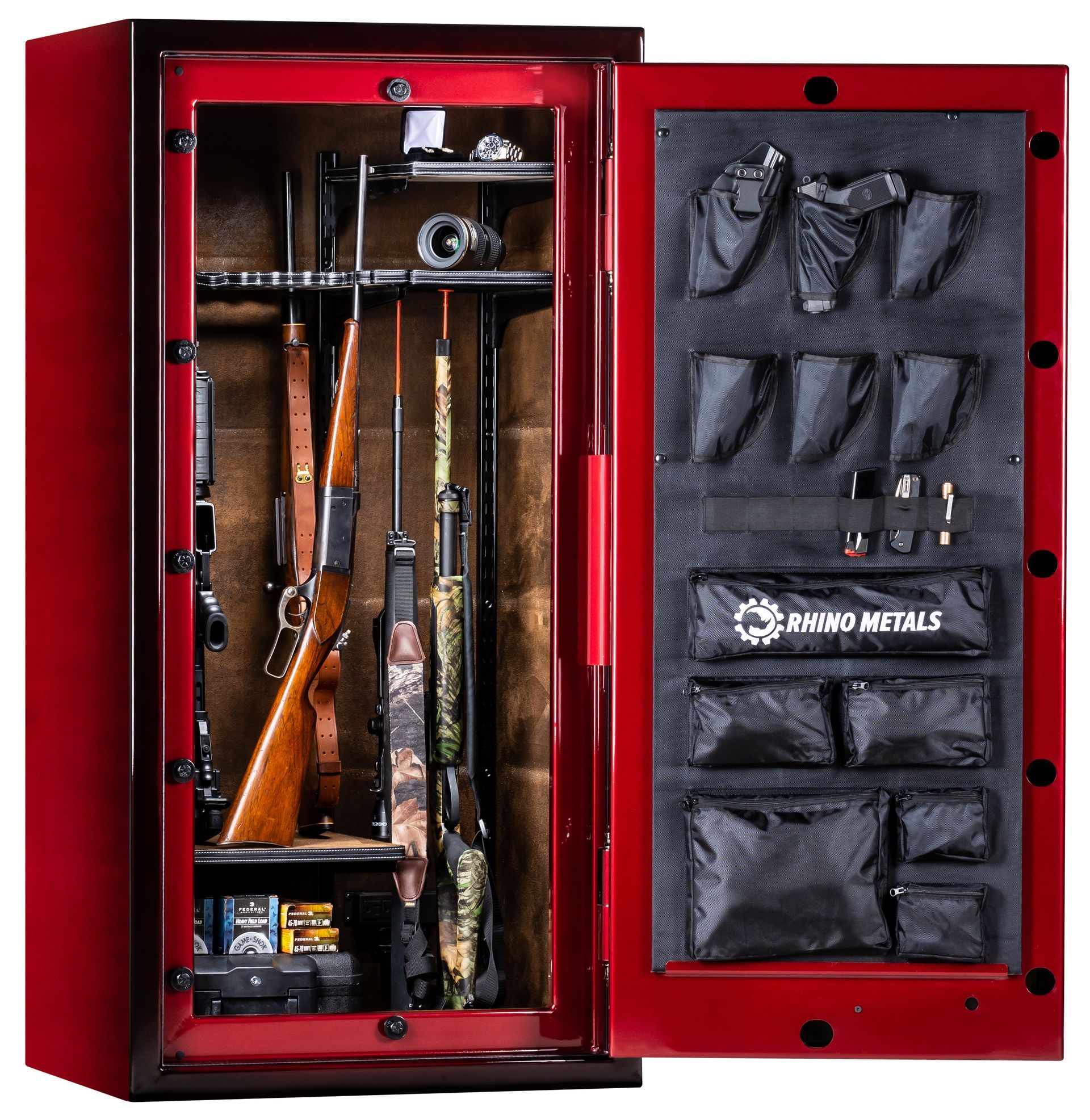 inside red gun safe for sale in springfield mo