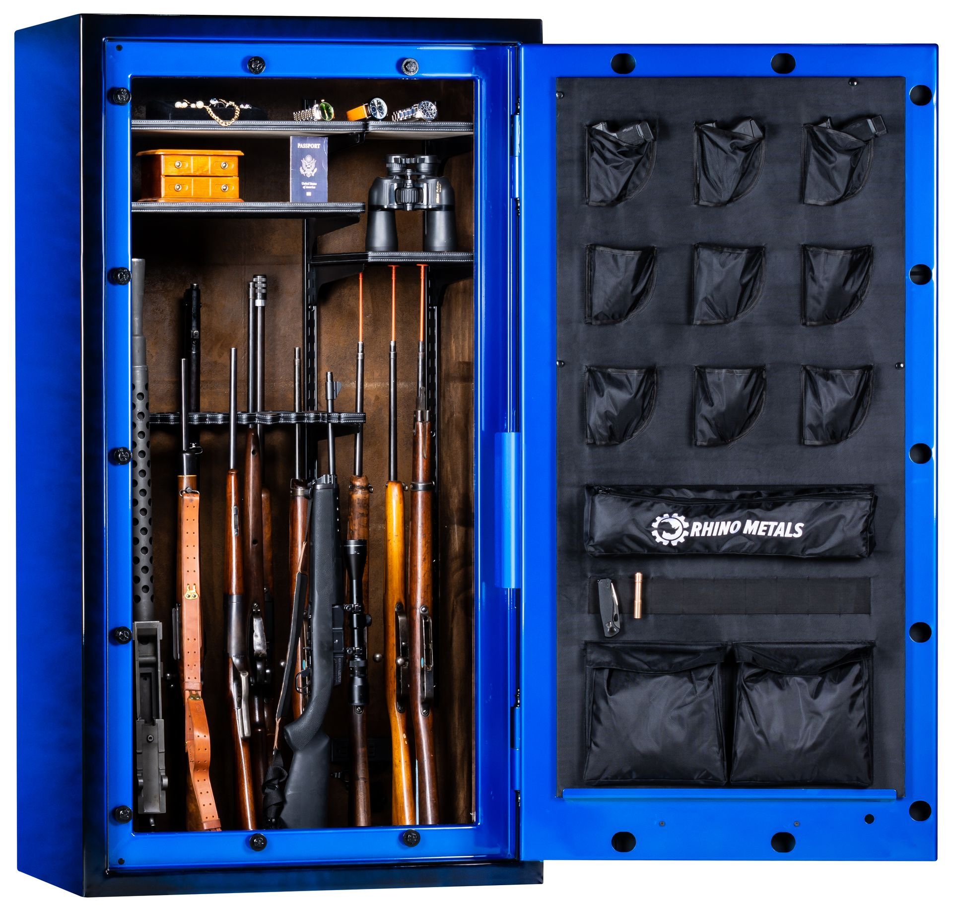 Inside premium rhino gun safe for sale in springfield mo