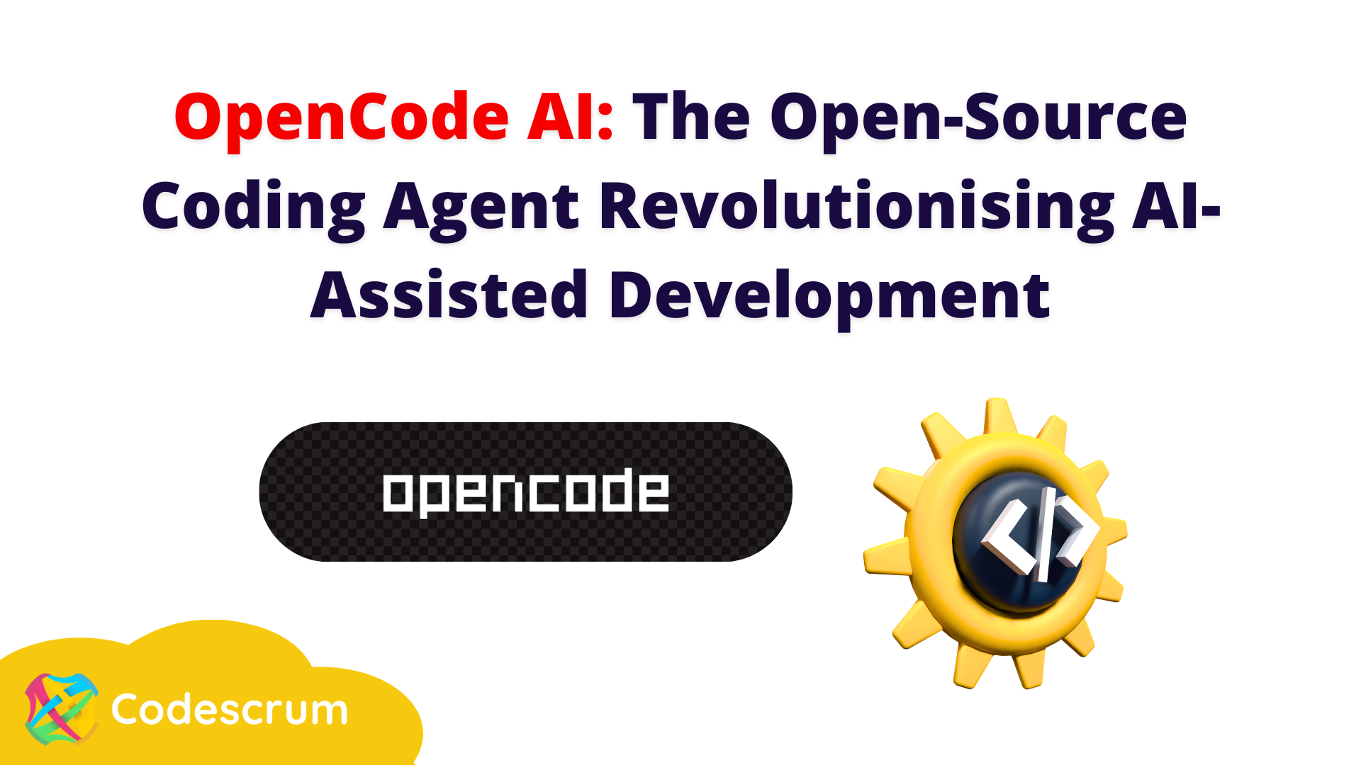 OpenCode AI open-source coding agent running in the terminal with AI-assisted software development w