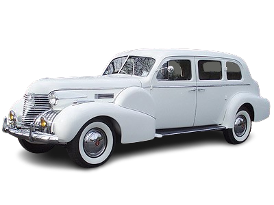 An old white car with white tires on a white background.