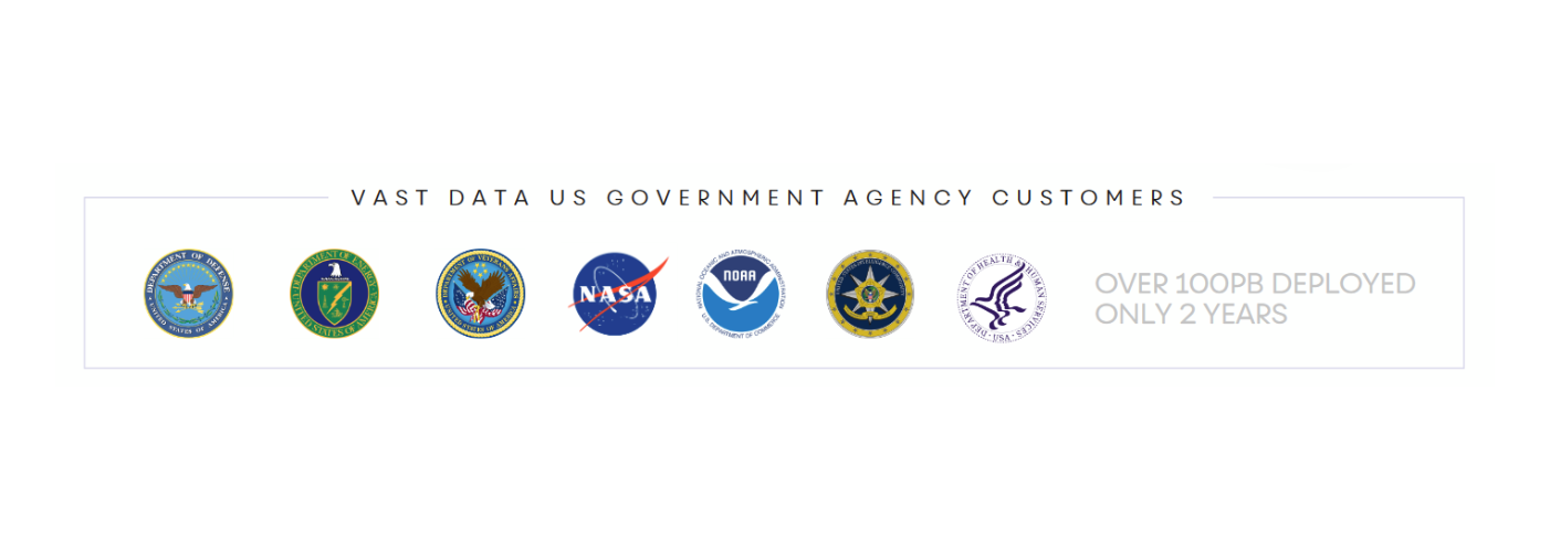 VAST Data US Gov Clients