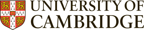University of Cambridge logo with crest and black text on a white background