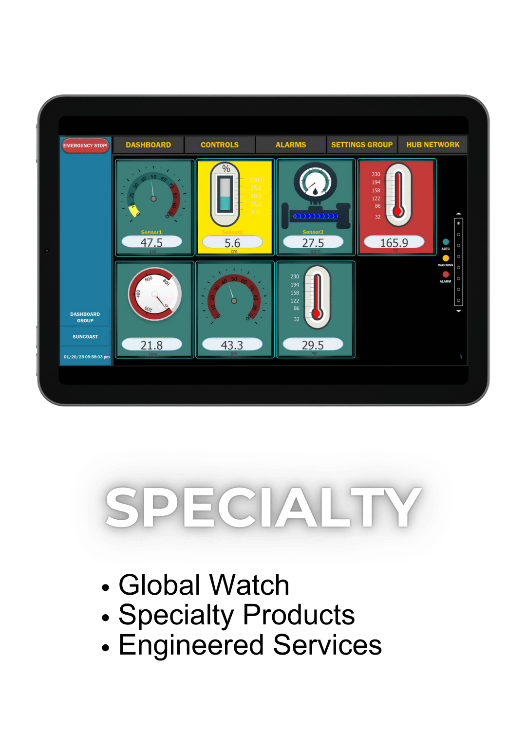 Sun Coast Controls Mfg., Control Panels & Power Units