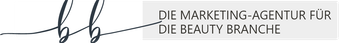 A logo for die marketing agentur for die beauty branche