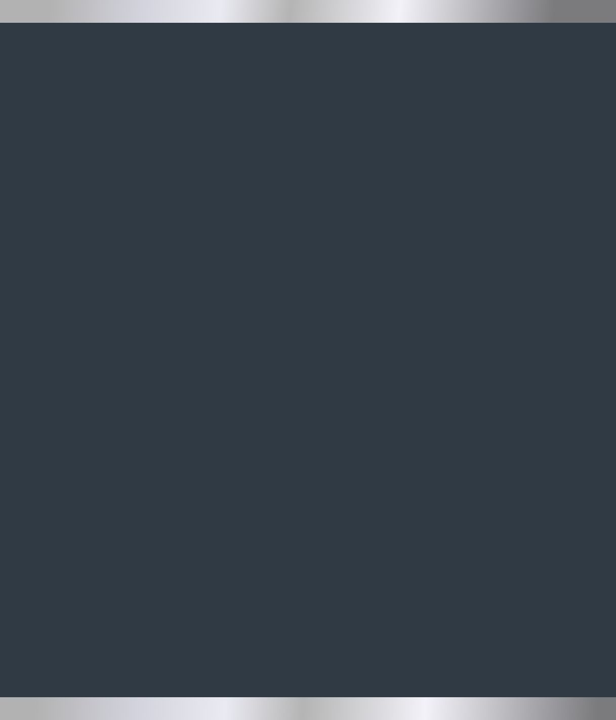 Ein dunkelblauer Hintergrund mit silbernem Rand.