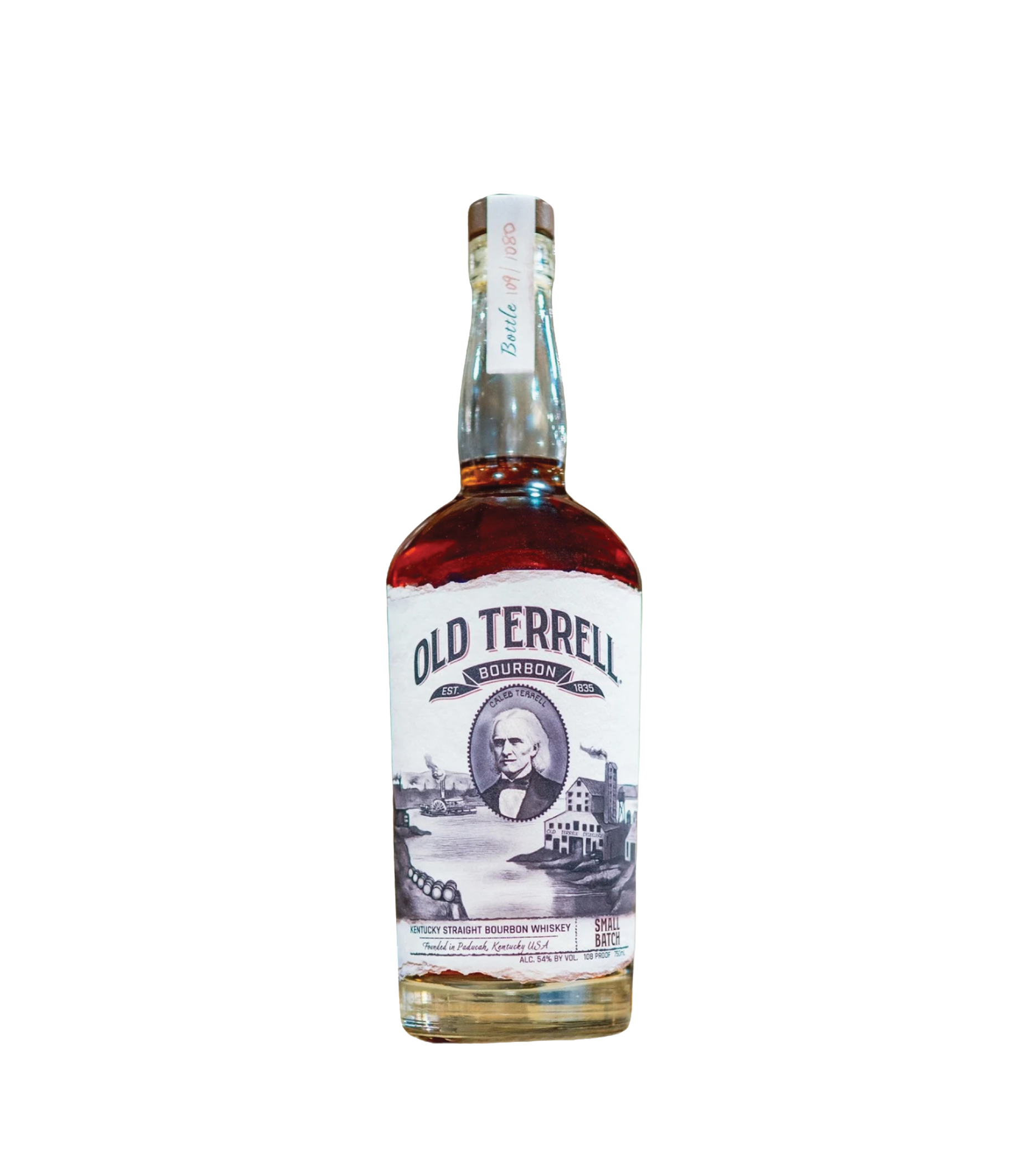 Bottle of Old Terrell Small Batch