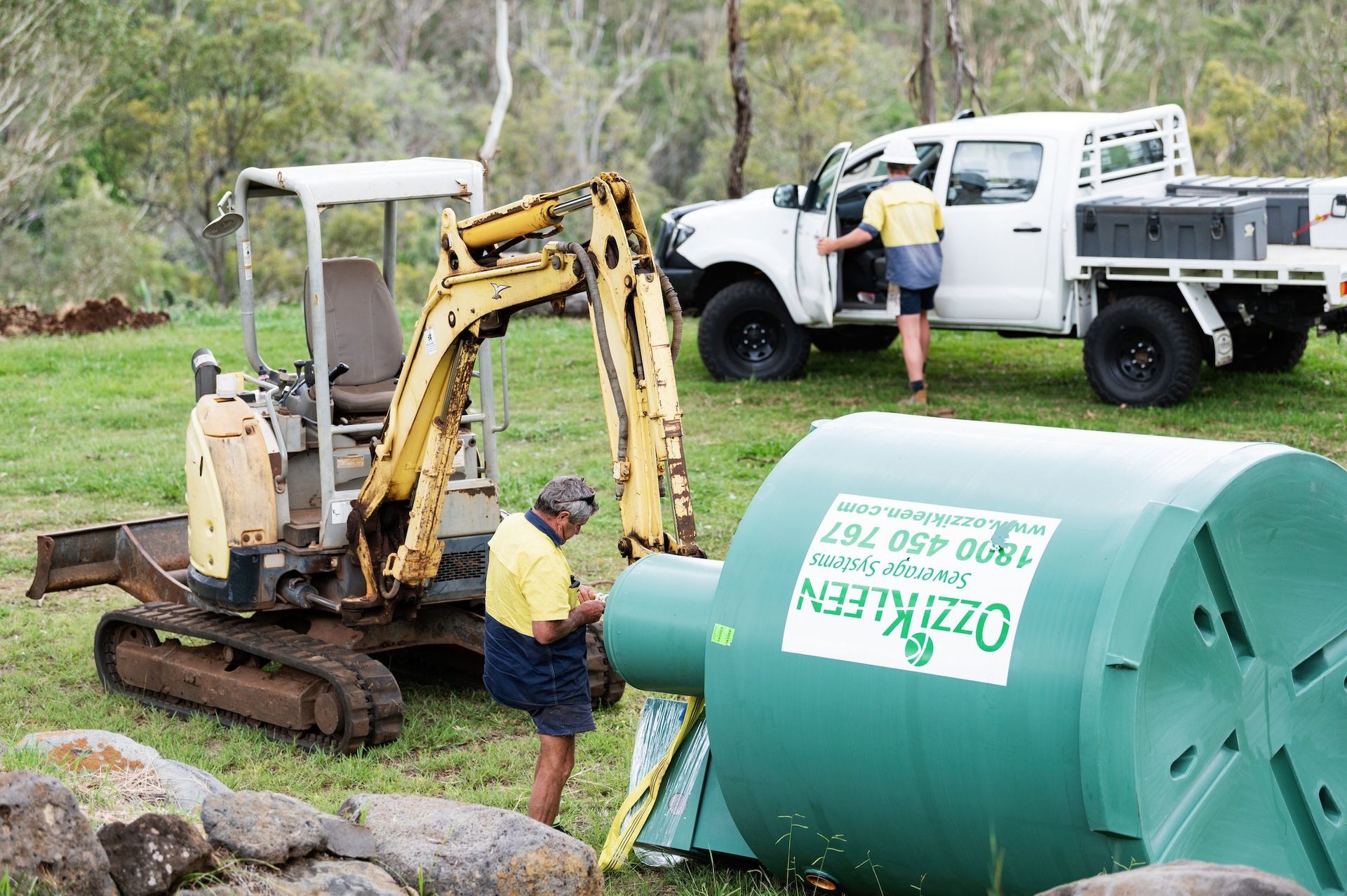 OzziKleen system being installed in Toowoomba