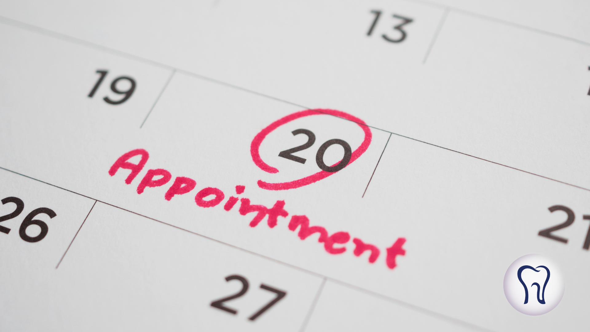 Calendar marked