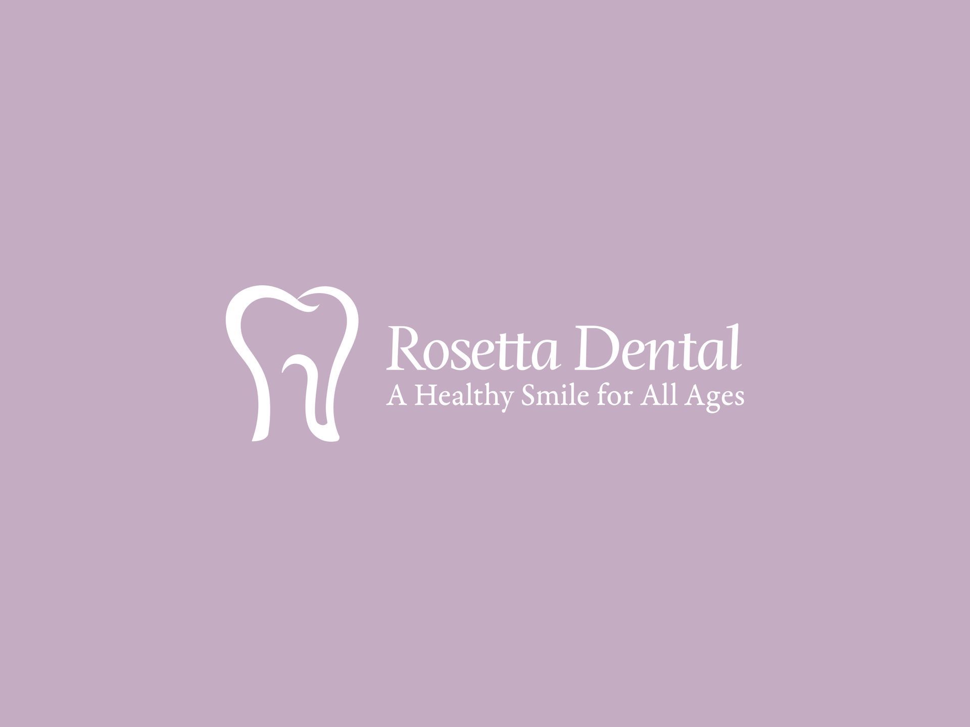 A logo for Rosetta Dental