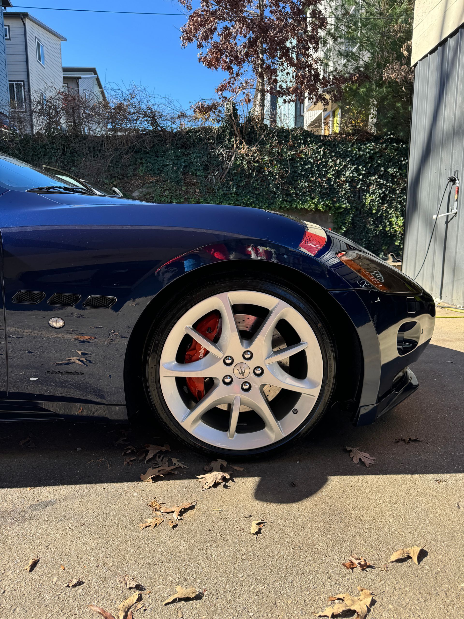 Maserati after getting polished and expert ceramic coating