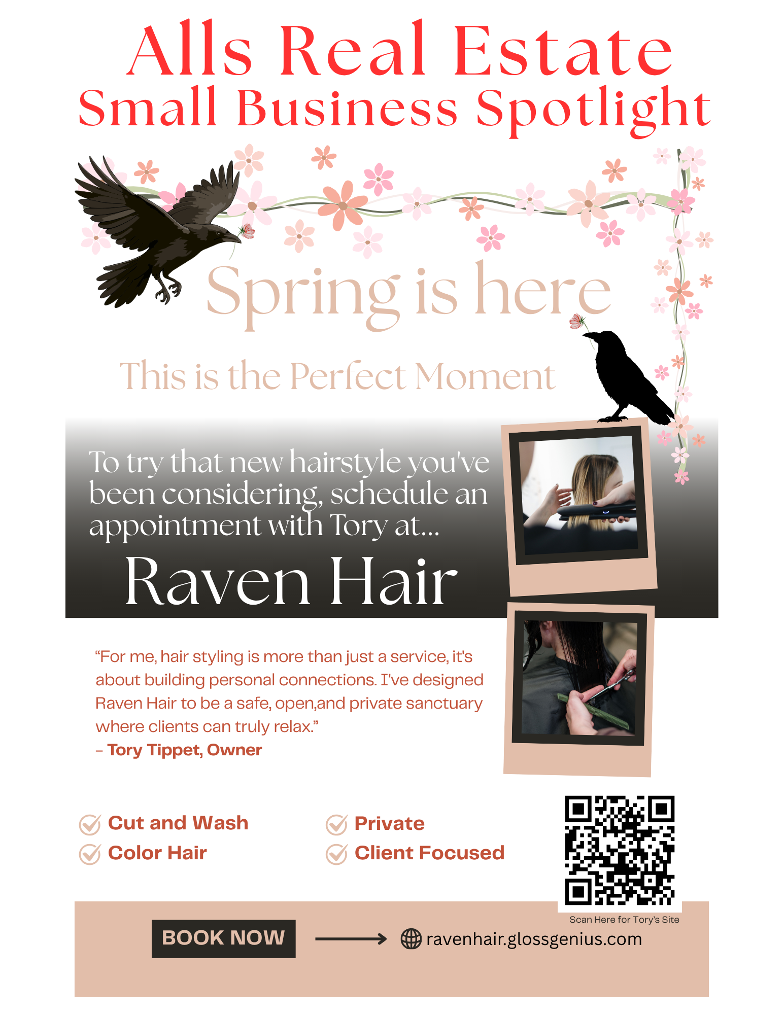 Small Business Spotlight Raven Hair