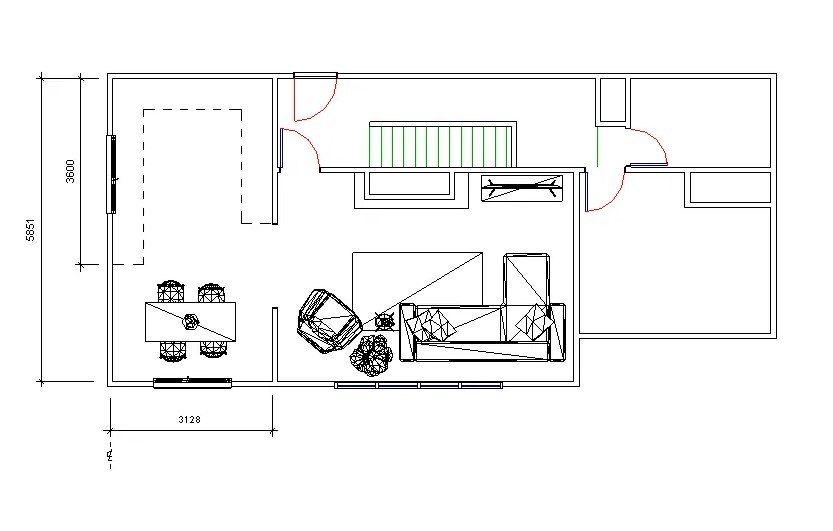 2D Kitchen Design